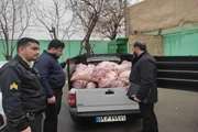  حدود یک تن مرغ قطعه بندی شده از یک دستگاه خودروی غیر مجاز در شهرستان قرچک کشف شد