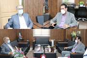 دیدار مدیرکل دامپزشکی استان تهران با فرماندار قرچک
