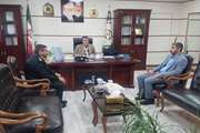 دیدار و گفتگوی سرپرست اداره دامپزشکی تهران با رئیس پلیس امنیت تهران بزرگ