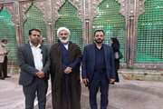 مدیرکل دامپزشکی استان تهران و هیئت همراه با آرمانهای امام راحل(ره) تجدید میثاق کردند