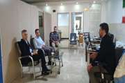 مدیرکل دامپزشکی استان تهران از اداره دامپزشکی شهرستان  بهارستان بازدید کرد 