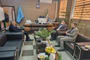  مدیرکل دامپزشکی تهران با رئیس مجتمع قضایی کهریزک  دیدار و گفتگو کرد