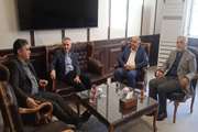  مدیر کل دامپزشکی استان تهران با مدیر کل اقتصاد و دارایی استان تهران دیدار وگفتگو کرد