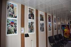 گزارش تصویری از برگزای نمایشگاه هفته دفاع مقدس در محل اداره کل دامپزشکی استان تهران