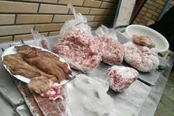 متصدی یک واحد عرضه در شهرستان ری به دلیل استفاده از سنگدان مرغ و تقلب در تهیه گوشت چرخکرده به شش ماه حبس تعزیری محکوم شد.