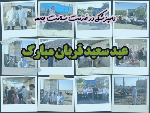 گزارش تصویری از نظارتهای بهداشتی دامپزشکی استان تهران در روز عید سعید قربان