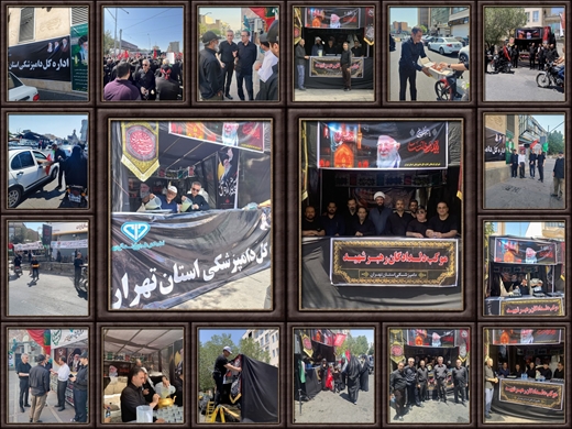 گزارش تصویری از مواکب دامپزشکی استان تهران